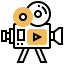 Movie camera icon 64x64