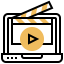 Clapperboard icon 64x64