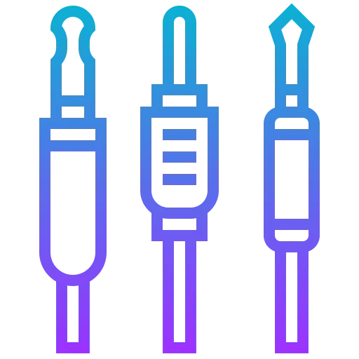 Audio jack icon