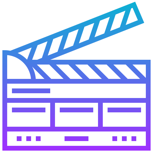 Clapperboard icon