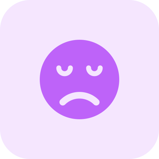Sad icon