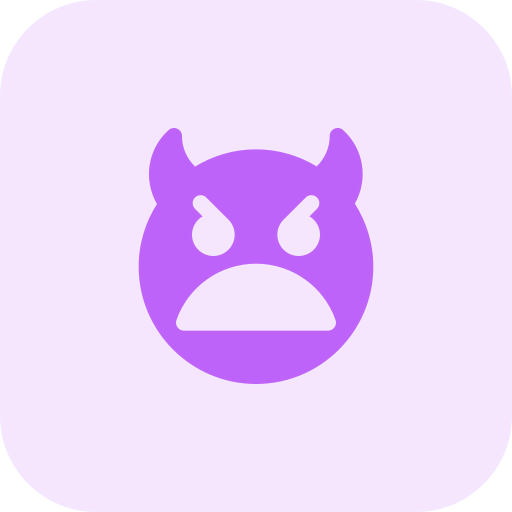 Angry icon