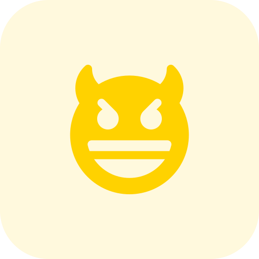 Grinning icon