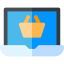 Shopping online icon 64x64