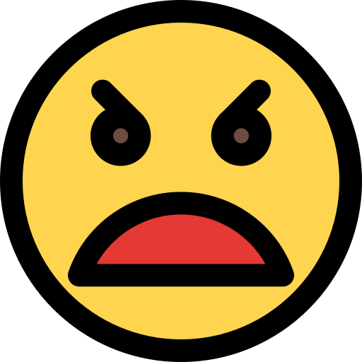 Angry icon