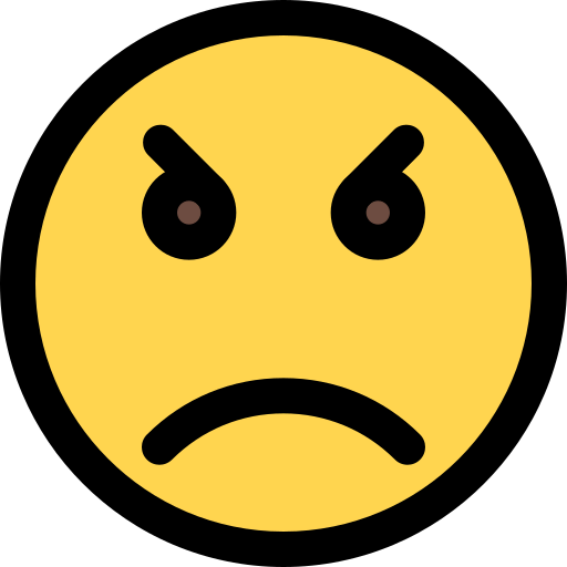 Angry icon