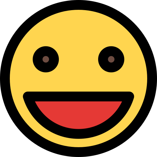 Grinning icon