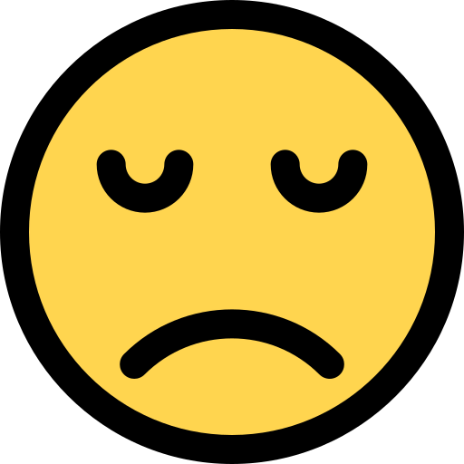 Sad icon
