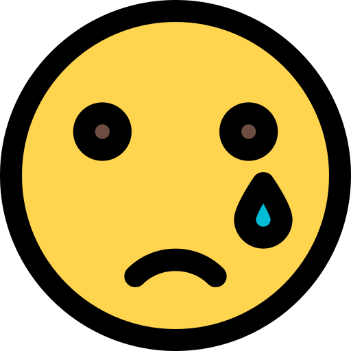 Crying icon