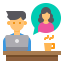 Interview Symbol 64x64