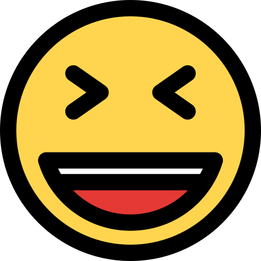 Grinning icon
