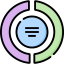 Pie chart icon 64x64