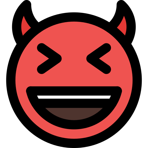 Grinning icon