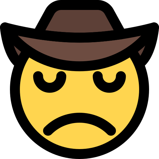 Sad icon