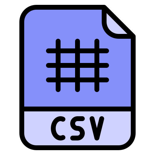 CSV-файл иконка