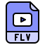 Flv ícono 64x64