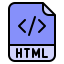Html ícono 64x64