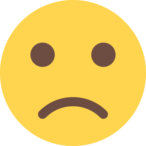 Sad icon