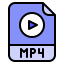 Mp4 ícono 64x64