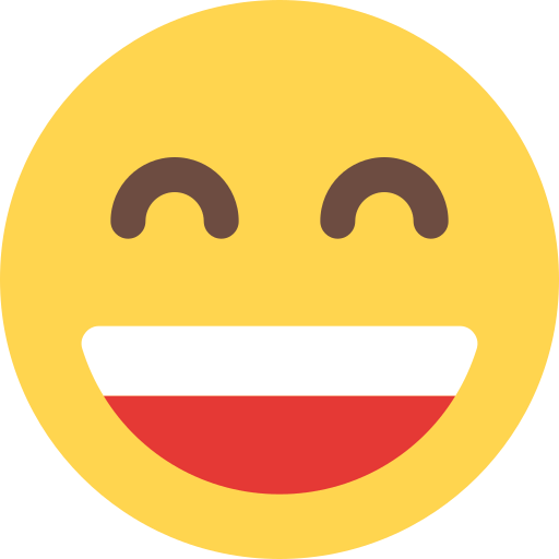 Grinning icon