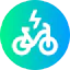 Electric bike icon 64x64