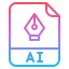 Ai file icon 64x64