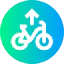 Bike path icon 64x64