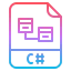 C sharp icon 64x64