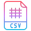 Csv 图标 64x64