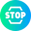Stop sign іконка 64x64