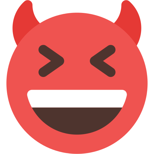 Grinning icon