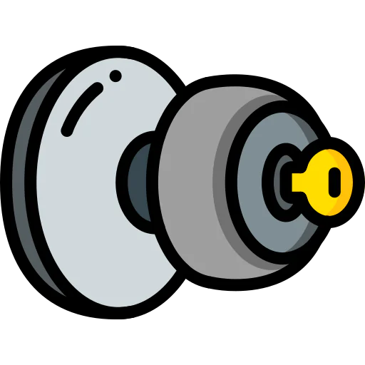 Door lock icon
