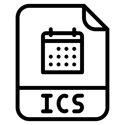 Ics format icon
