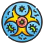 Biohazard icon 64x64