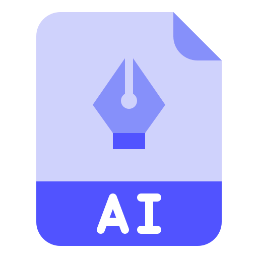 Ai format icon