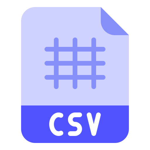 Csv icône