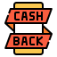 Cash back icon 64x64