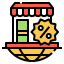 Online store icon 64x64