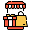 Online shopping icon 64x64