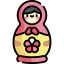 Matryoshka doll icon 64x64