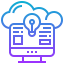 Cloud computing ícone 64x64