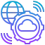 Cloud network icon 64x64
