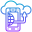 Cloud upload icon 64x64