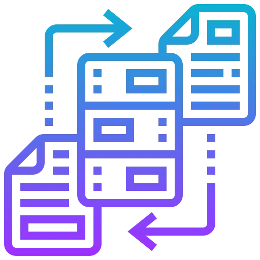 Data synchronization icon