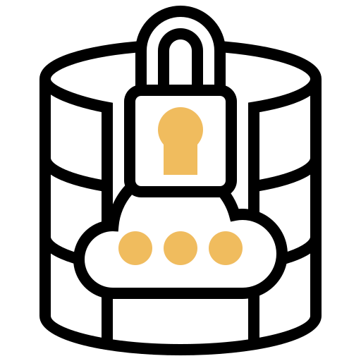 Cloud storage icon