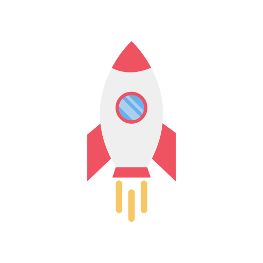 Rocket ship icon