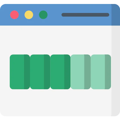 Progress bar icon