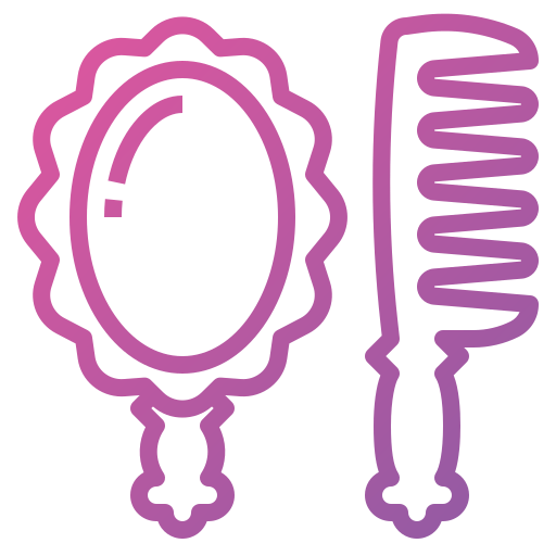 Hand mirror icon