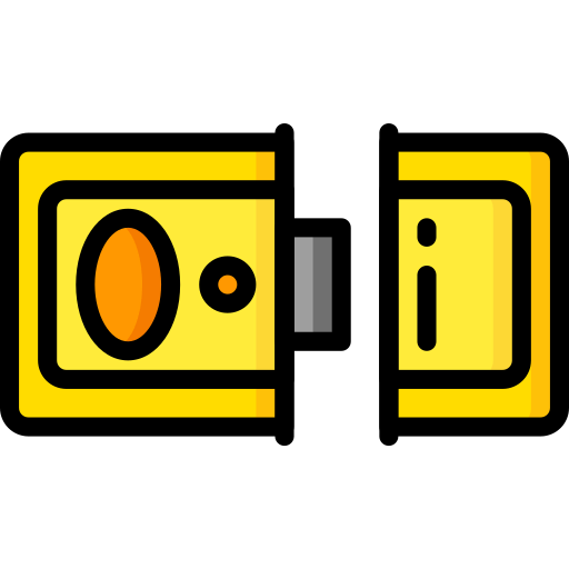 Door lock icon