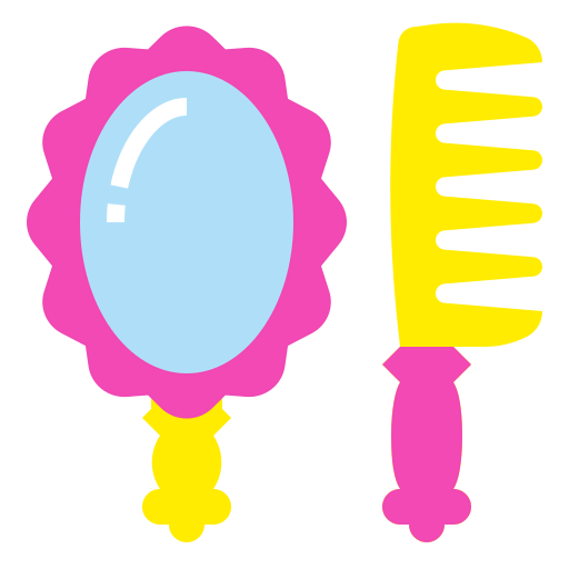 Hand mirror icon